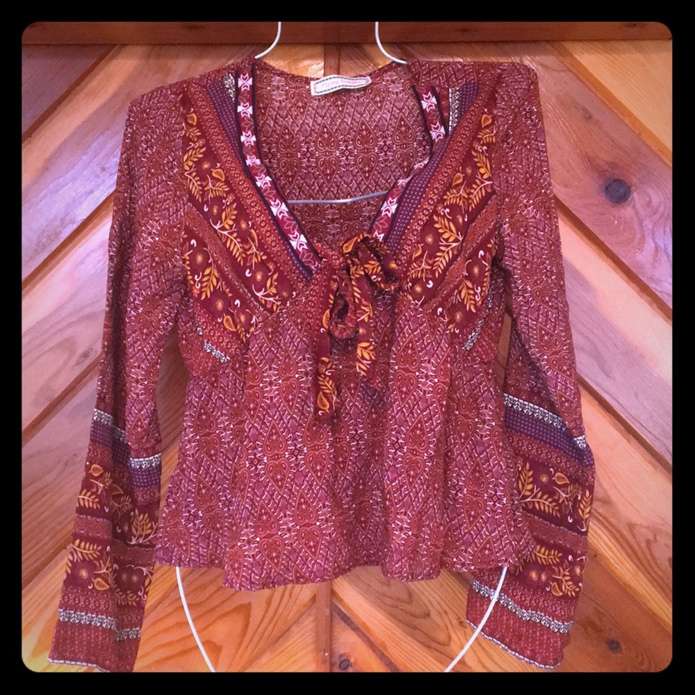 Bright summer blouse